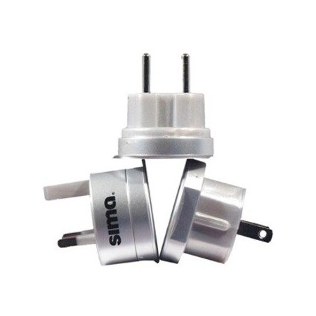 Sima International Compact Travel Power Plug Set SIP-3
